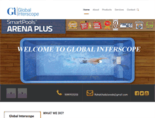 Tablet Screenshot of globalinterscope.com